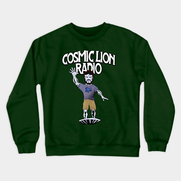 Cosmic Surfer Crewneck Sweatshirt by CosmicLion